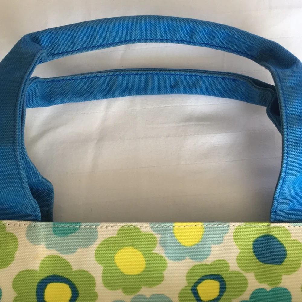 Jim Thompson Multicolor Floral Canvas Handbag - Picture 9 of 15